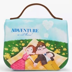 Loungefly Disney Up Carl Ellie Picnic handbag Crossbody Purse Bag NEW with tags!